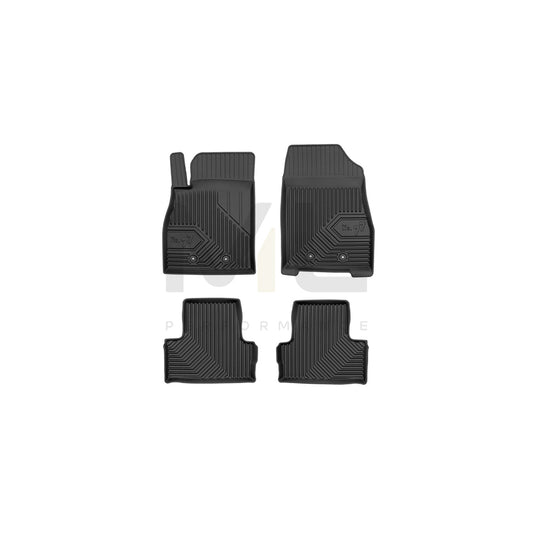 FROGUM Tailored, No.77 77426115 Floor mat set for OPEL Ampera (R12) Elastomer, Front and Rear, Quantity: 4, Black | ML Performance Car Parts