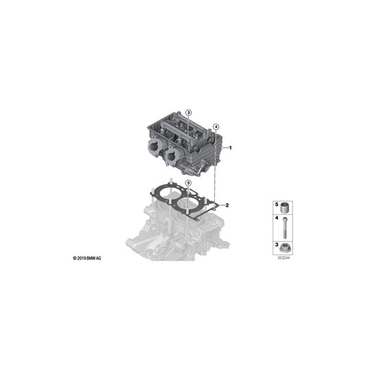 Genuine BMW 11127729541 Cylinder Head Gasket (Inc. i3) | ML Performance UK Car Parts