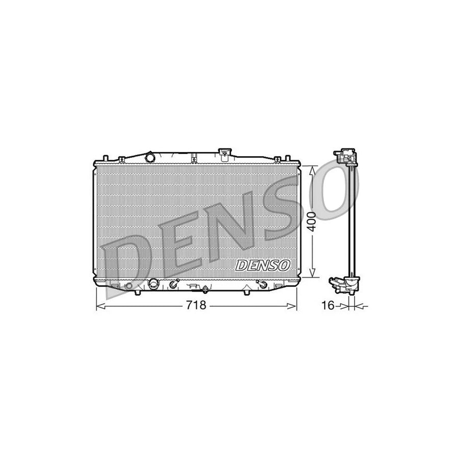 Denso DRM40024 Drm40024 Engine Radiator For Honda Accord | ML Performance UK