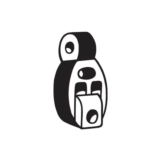 Bosal 255-055 Rubber Strip, Exhaust System For Mitsubishi Colt