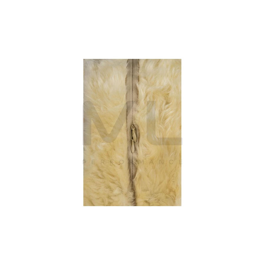 WALSER 20031 Car seat cover Beige, Sheepskin | ML Performance Car Parts