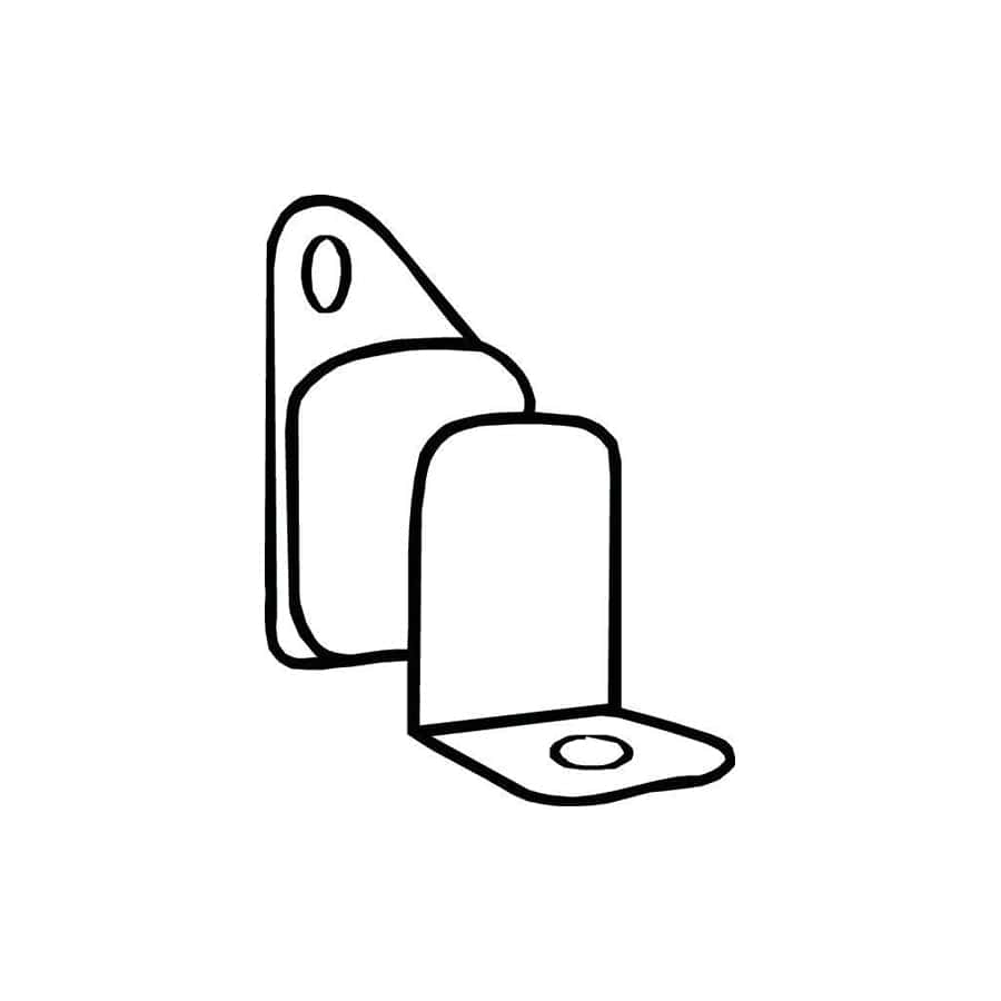 Bosal 255-072 Rubber Strip, Exhaust System For Ford Ranger Mk2 (Er, Eq)