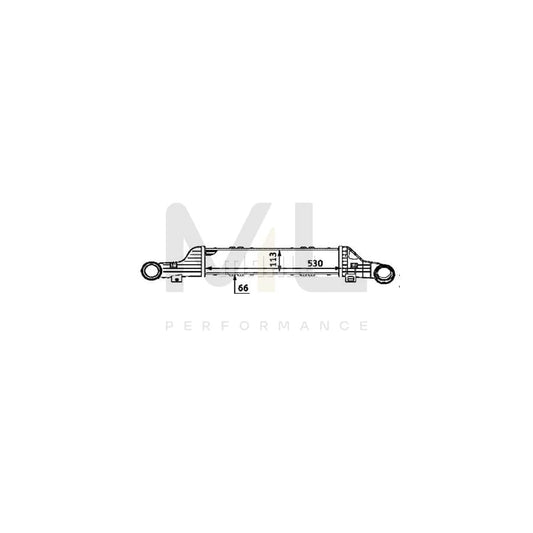 MAHLE ORIGINAL CI 70 000P Intercooler suitable for MERCEDES-BENZ E-Class | ML Performance Car Parts