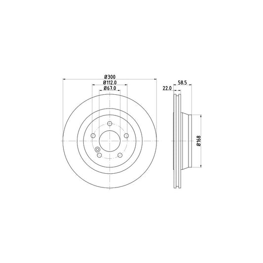 Hella 8FT 351 197-221 Dryer, Air Conditioning
