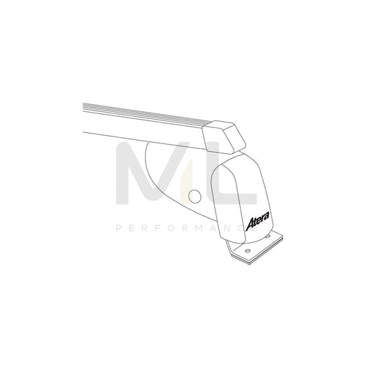 ATERA SIGNO 044190 Roof bars for cars without rails, 137 cm, 100 kg, Steel | ML Performance Car Parts