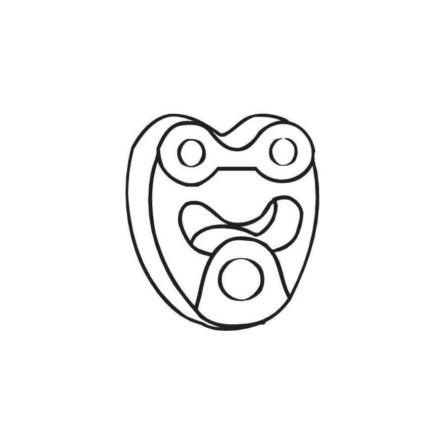 Bosal 255-123 Rubber Strip, Exhaust System