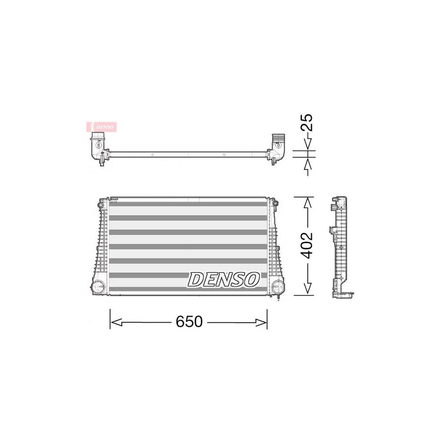 Denso DIT06003 Dit06003 Intercooler For Jeep Renegade Off-Road (Bu, B1) | ML Performance UK