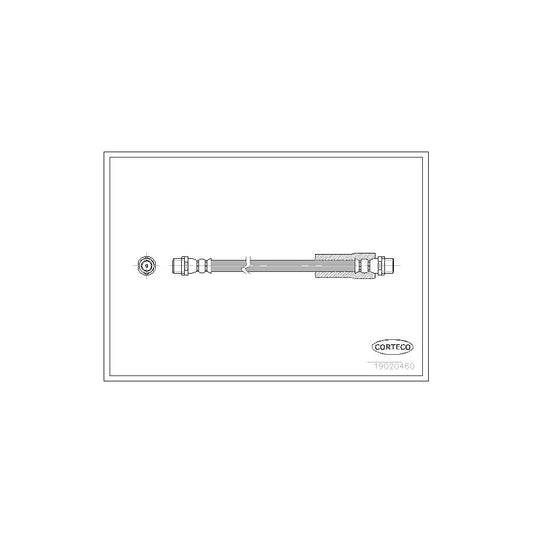 Corteco 19020460 Brake Hose | ML Performance UK