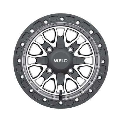 Weld U501A0042500 Raptor Utv U501 Wheel 14x10 4x136 ET0 BS5 Satin Black MIL