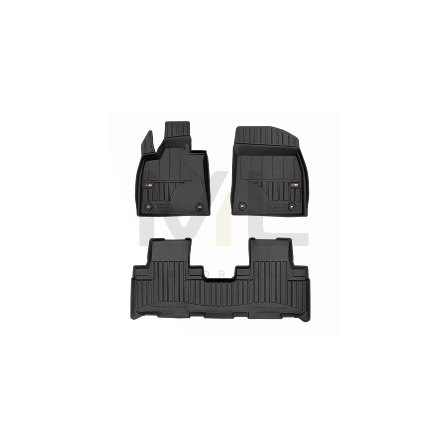 FROGUM Tailored, ProLine 3D427372 Floor mat set for LEXUS RX IV (AL20) Elastomer, Front and Rear, Quantity: 3, Black | ML Performance Car Parts