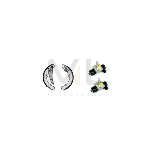 BREMBO STANDARD KIT H 85 045 Brake Shoe Set Ø: 230mm | ML Performance Car Parts