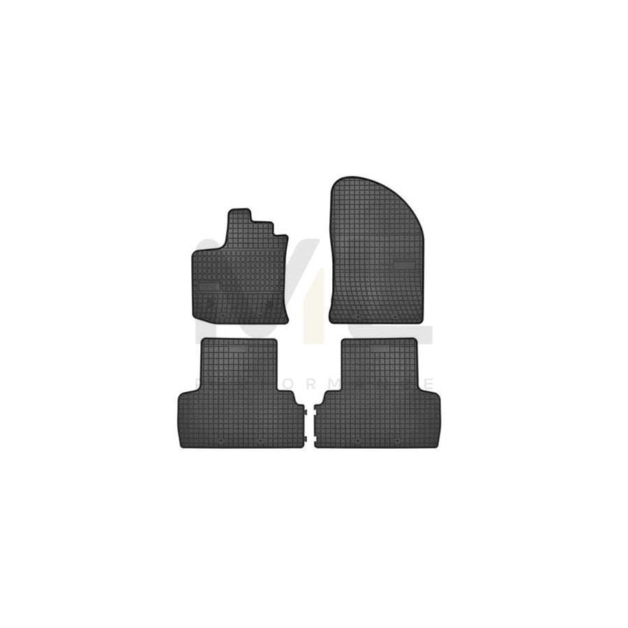 FROGUM Tailored 542629 Floor mat set for DACIA Lodgy (JS_) Elastomer, Front and Rear, Quantity: 4, Black | ML Performance Car Parts