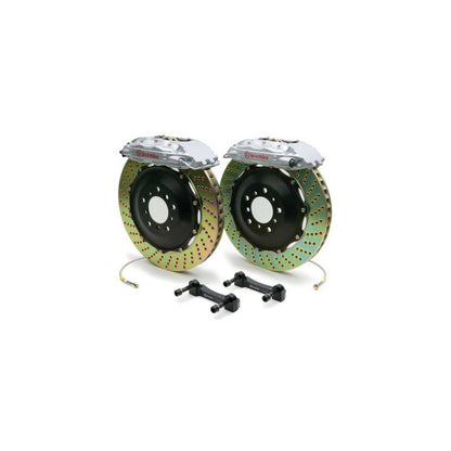 Brembo 1T1.9011A Audi Front GT 6-Pistons Drilled 2-piece Big Brake Kit 380x34mm (Inc. A4, A5, S4, S5)