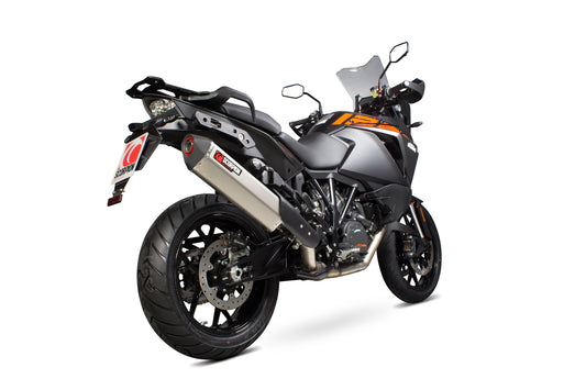 Scorpion RKT86TEO KTM 1290 Super Adventure Serket Parallel Slip-On - Titanium Sleeve | ML Performance UK UK