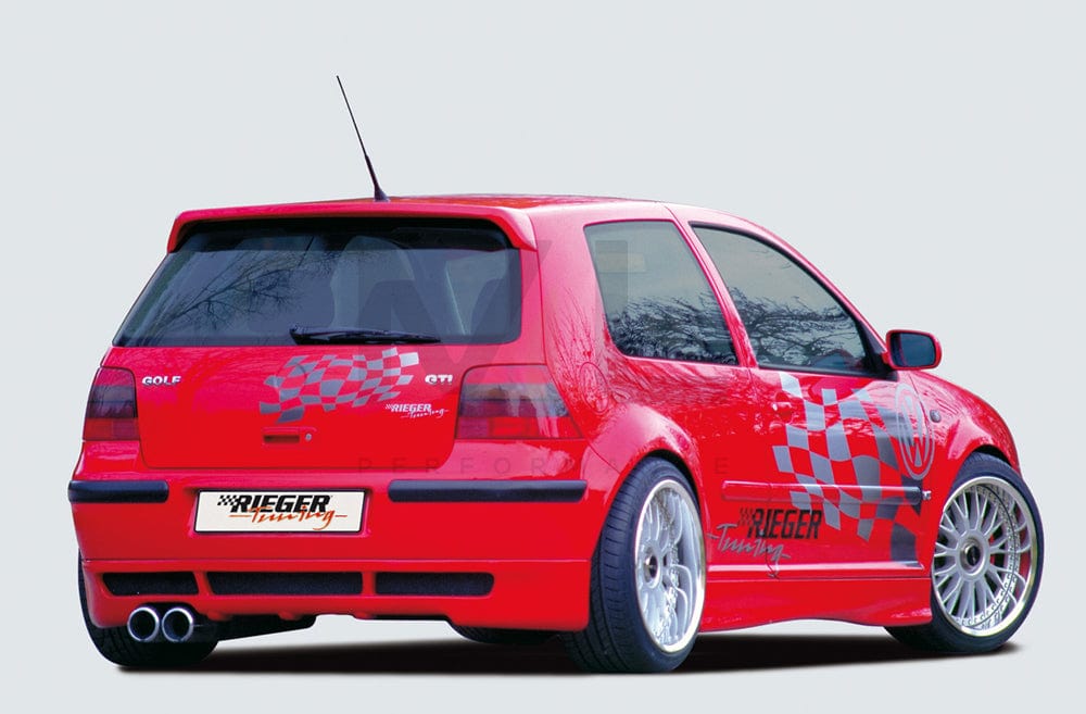 Rieger 00042061 VW Mk4 Golf Rear Diffuser 2 | ML Performance UK Car Parts
