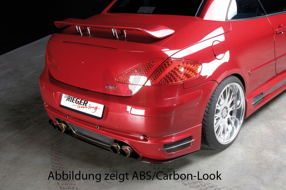 Rieger 00052118 Peugeot 307 Rear Diffuser 3 | ML Performance UK Car Parts
