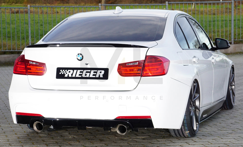 Rieger 00053463 BMW 3 Series F30 F31 Side Skirt Splitter 5 | ML Performance UK Car Parts