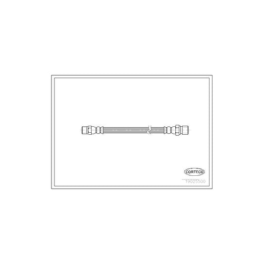 Corteco 19025500 Brake Hose For Porsche 911 | ML Performance UK