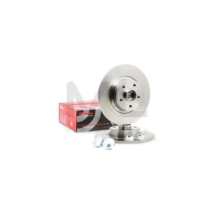 BREMBO BEARING DISC LINE 08.A239.17 Brake Disc Solid, with ABS sensor ring, with wheel bearing set | ML Performance Car Parts
