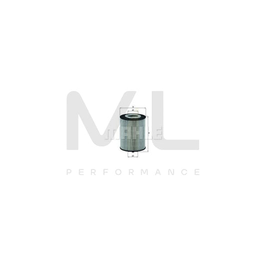 MAHLE ORIGINAL OX 367D Oil Filter Filter Insert | ML Performance Car Parts