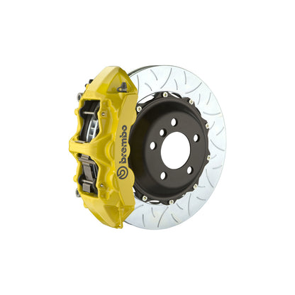 Brembo 1M3.8037A Ford Lincoln Front GT 6-Pistons Slotted Type 3 2-piece Big Brake Kit 355x32mm (Inc. Edge, MKX)