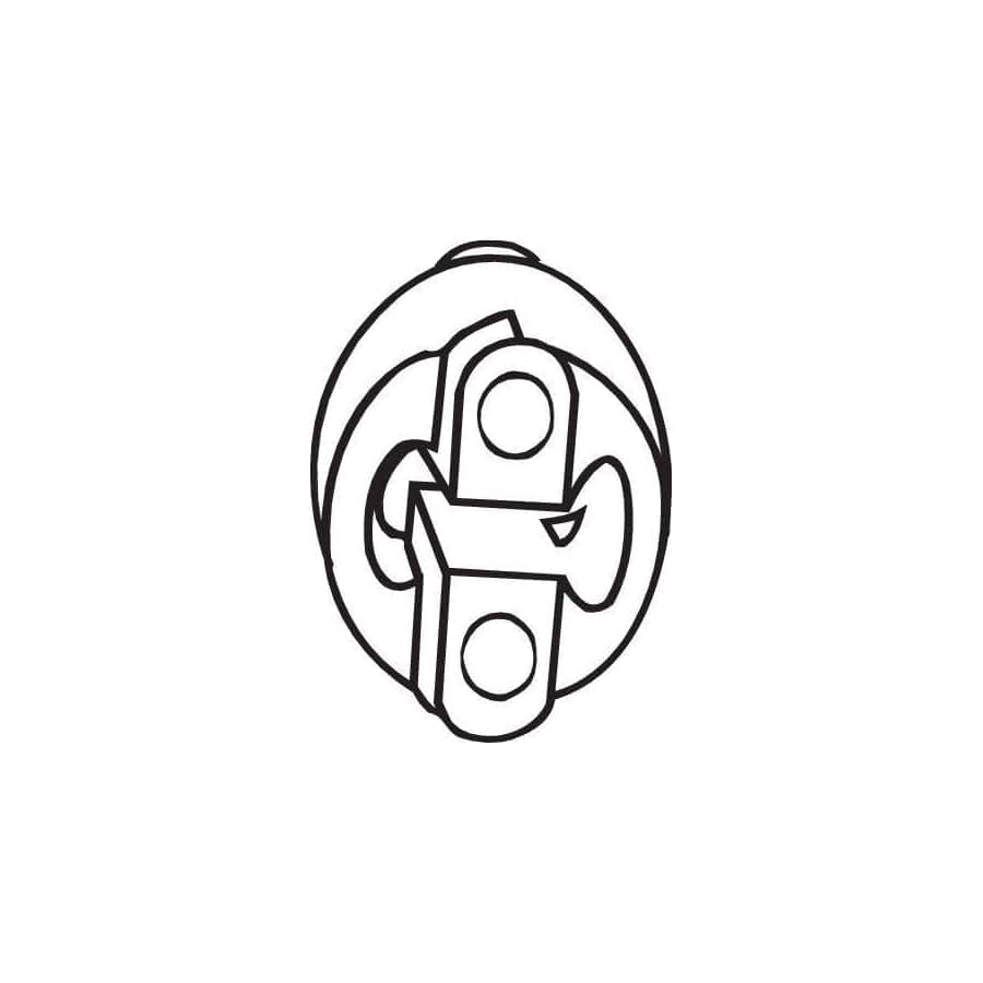 Bosal 255-427 Rubber Strip, Exhaust System