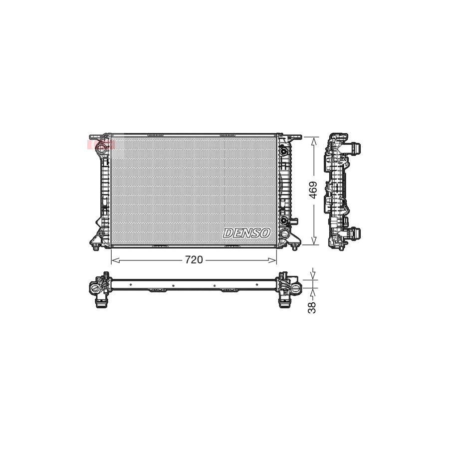 Denso DRM02023 Drm02023 Engine Radiator | ML Performance UK