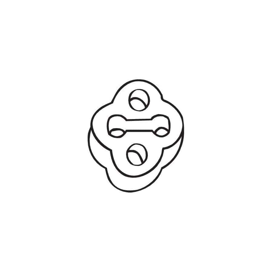 Bosal 255-507 Rubber Strip, Exhaust System