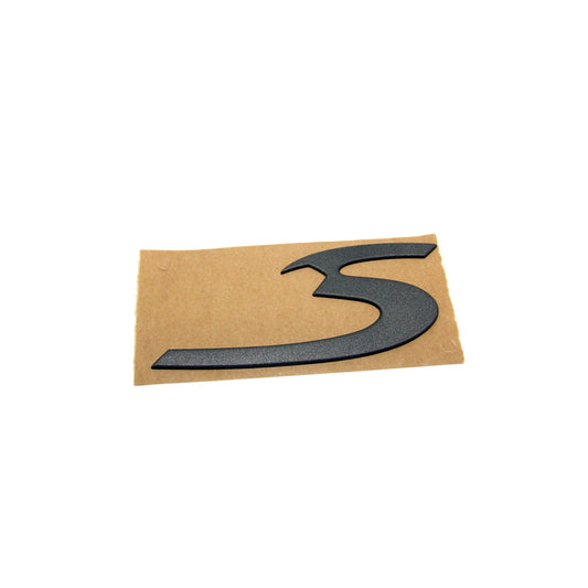 Genuine Porsche S - Badge With Cutout, Grey Porsche 996 C4S | ML Performance UK Car Parts