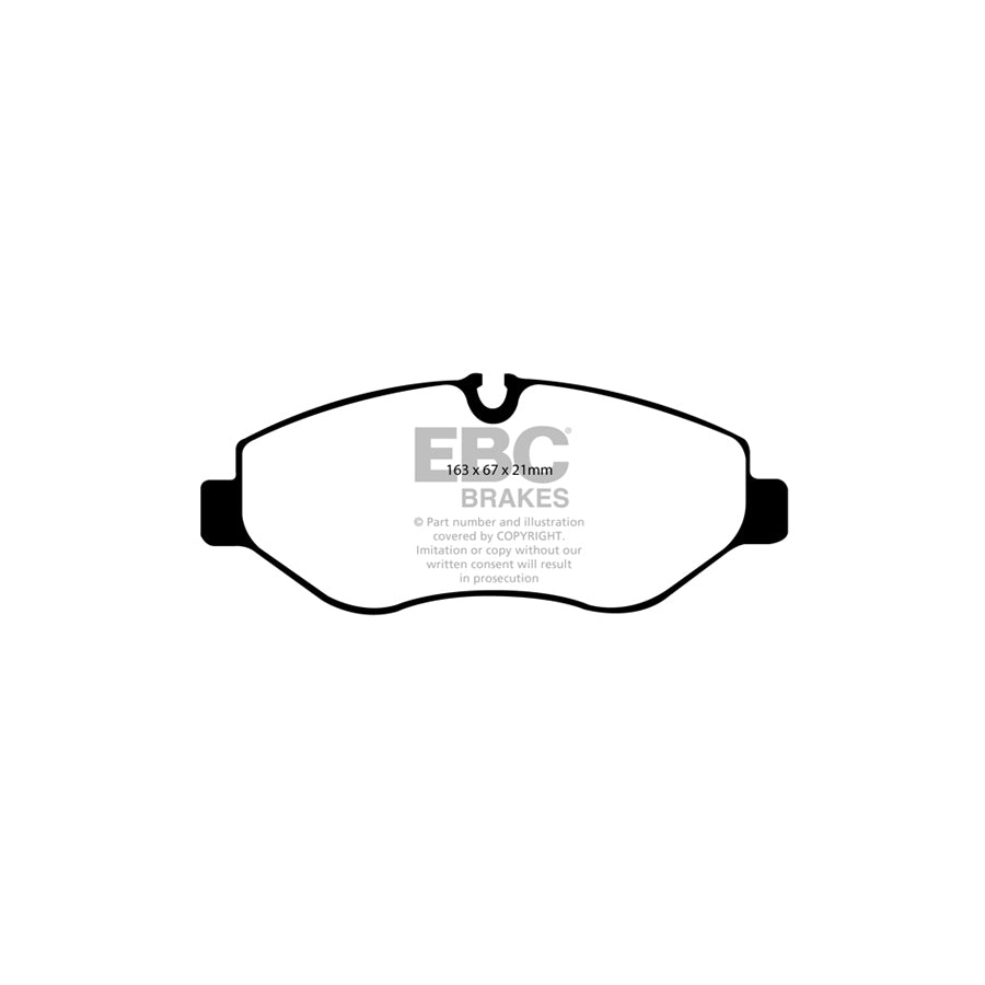 EBC PD40K2000 Mercedes-Benz VW Ultimax Pad & Plain Disc Kit - Brembo Caliper 2 | ML Performance UK Car Parts