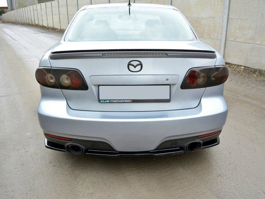 Maxton Design MA-6-1-MPS-RD1T Central Rear Splitter Mazda 6 MK1 Mps | ML Performance UK Car Parts