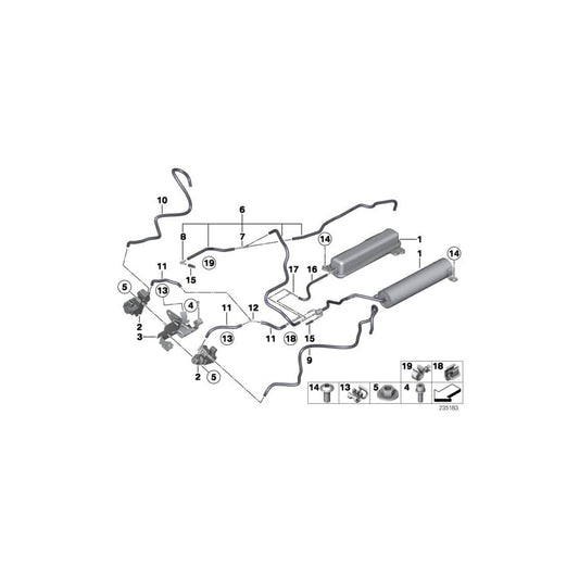 Genuine BMW 11658612170 F01 F02 F06 Vacuum Tank (Inc. X5 50iX, AlpinaB6 & X6 50iX) | ML Performance UK Car Parts