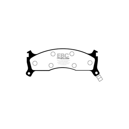 EBC PDKF1027 Kia Sportage (K0) Ultimax Front Brake Pad & Plain Disc Kit 2 | ML Performance UK Car Parts