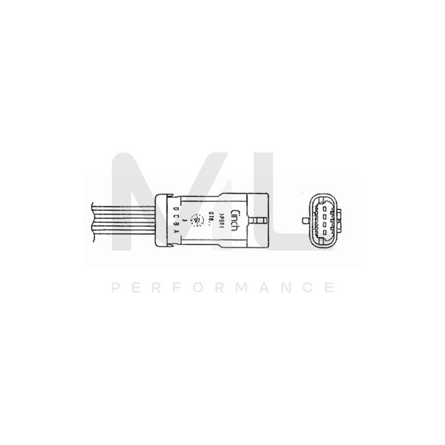NTK Lambda Sensor / O2 Sensor (NGK 0020) - OZA636-R1 | ML Car Parts UK | ML Performance