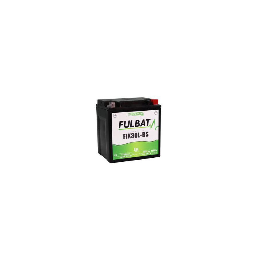 FIX30L-BS GEL Fulbat Motorcycle Battery | ML Performance UK Car Parts