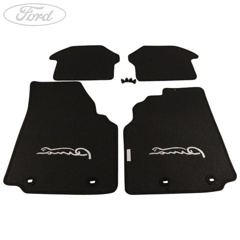 GENUINE FORD 1093876 PUMA FRONT & REAR CONTOURED FLOOR MATS VELOUR 1999-2001 | ML Performance UK