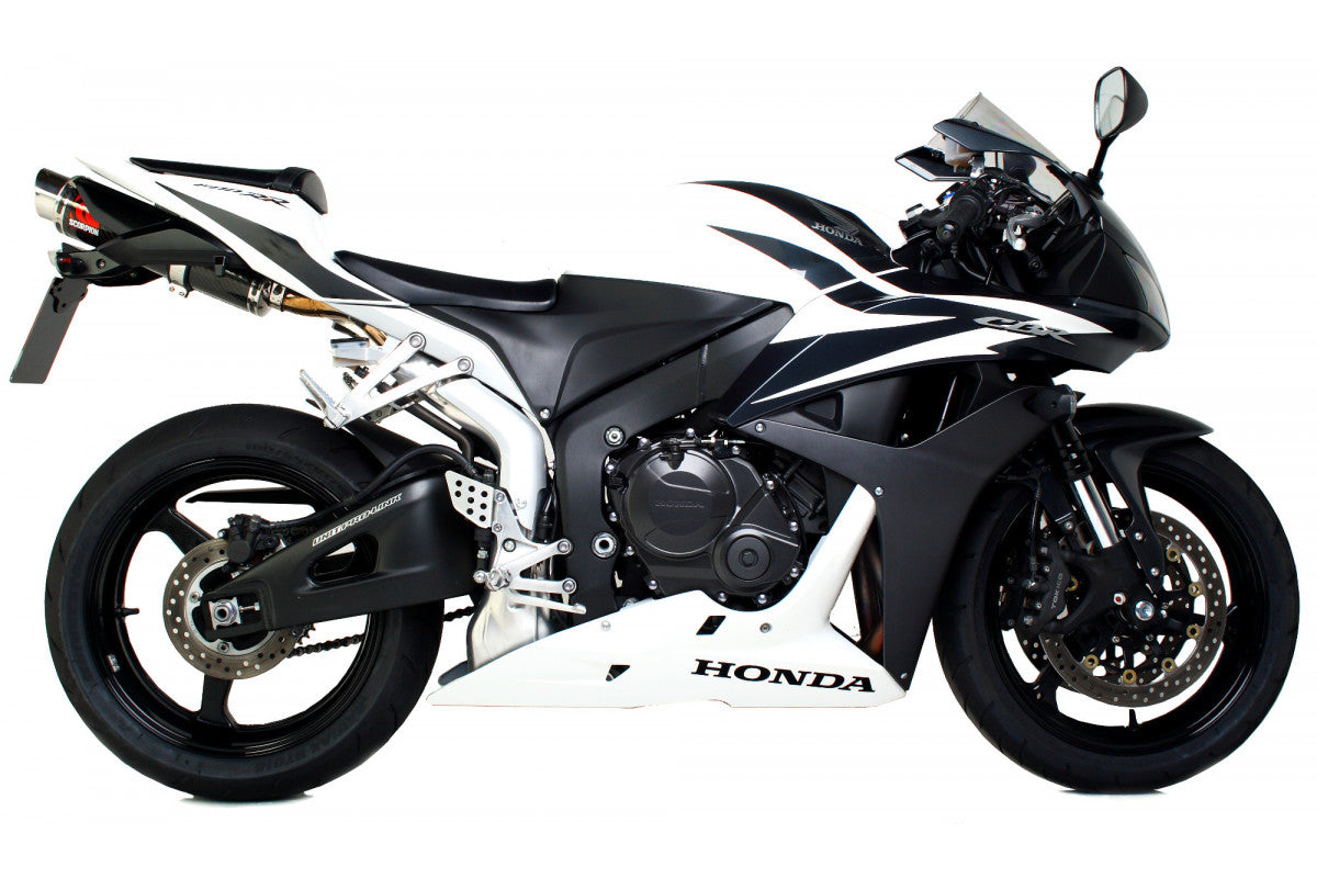 Scorpion HA102CEO Honda CBR600 RR Stealth Slip-On - Carbon Fibre Sleeve | ML Performance UK UK