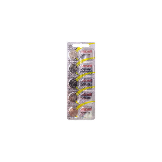 Maxell CR1616 Lithium B5 (Card of 5) | ML Performance UK Car Parts
