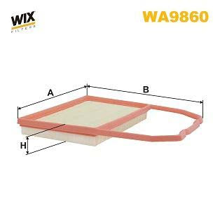WIX Filters WA9860 Air Filter