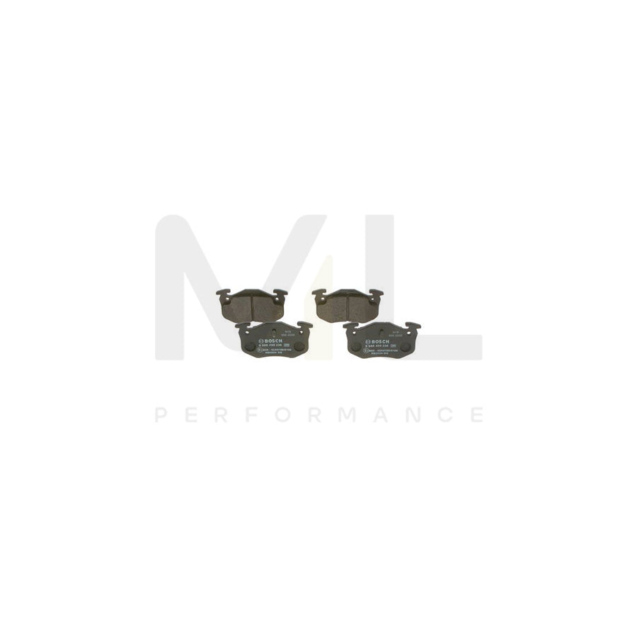 Bosch 0986495236 Brake Pad Set BP1534 | ML Performance Car Parts