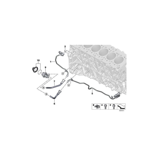 Genuine BMW 11538583585 F30 F34 F36 Line From Scr Metering Module-Water Pump (Inc. 430dX, 435dX & 430d) | ML Performance UK Car Parts