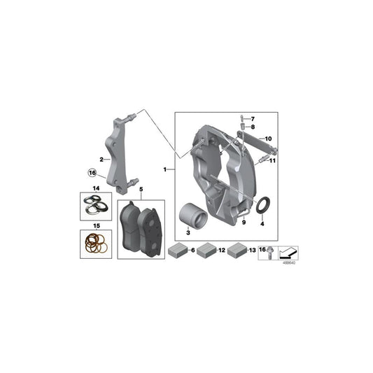 Genuine BMW 34108416735 Ventilation PFC (Inc. M235i Racing) | ML Performance UK Car Parts