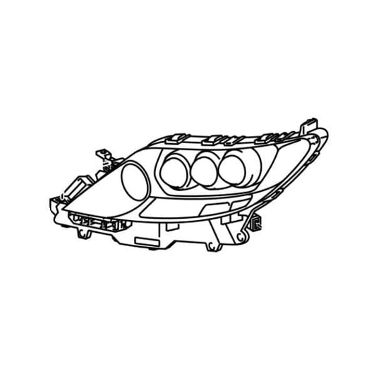 Genuine Lexus 81185-50590 LS Phase 4 N/S Headlight