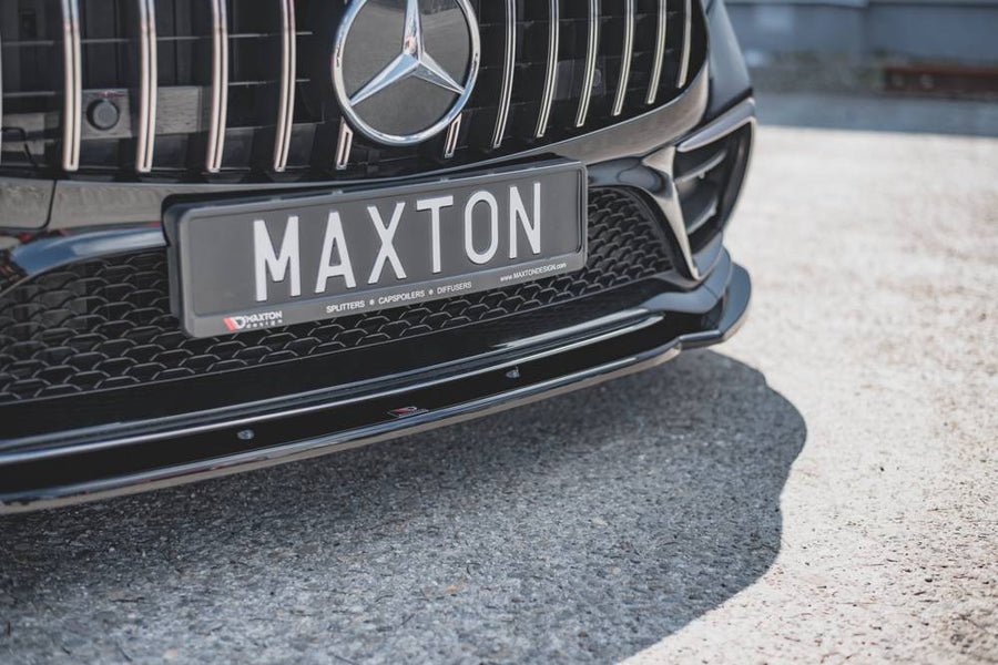 Maxton Design Mercedes Benz CLS-Class C257 AMG-Line Front Splitter V.2