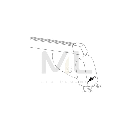 ATERA SIGNO 044155 Roof bars for cars without rails, 137 cm, 100 kg, Steel | ML Performance Car Parts