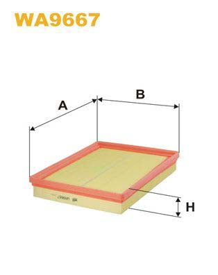 WIX Filters WA9667 Air Filter