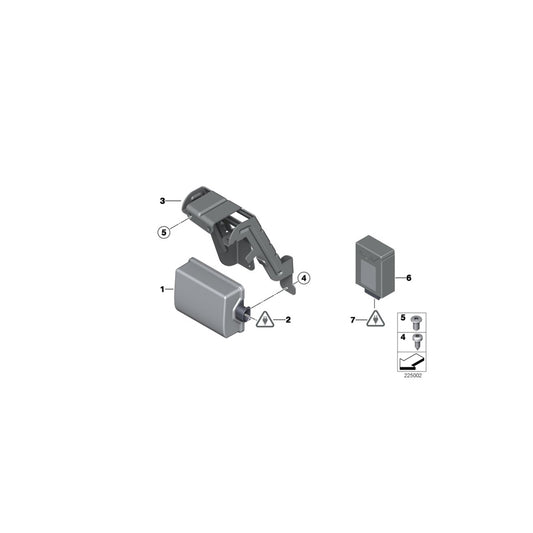 Genuine BMW 66316793927 E70 E71 Control Unit (Inc. X6 50iX, X6 40iX & X6 M) | ML Performance UK