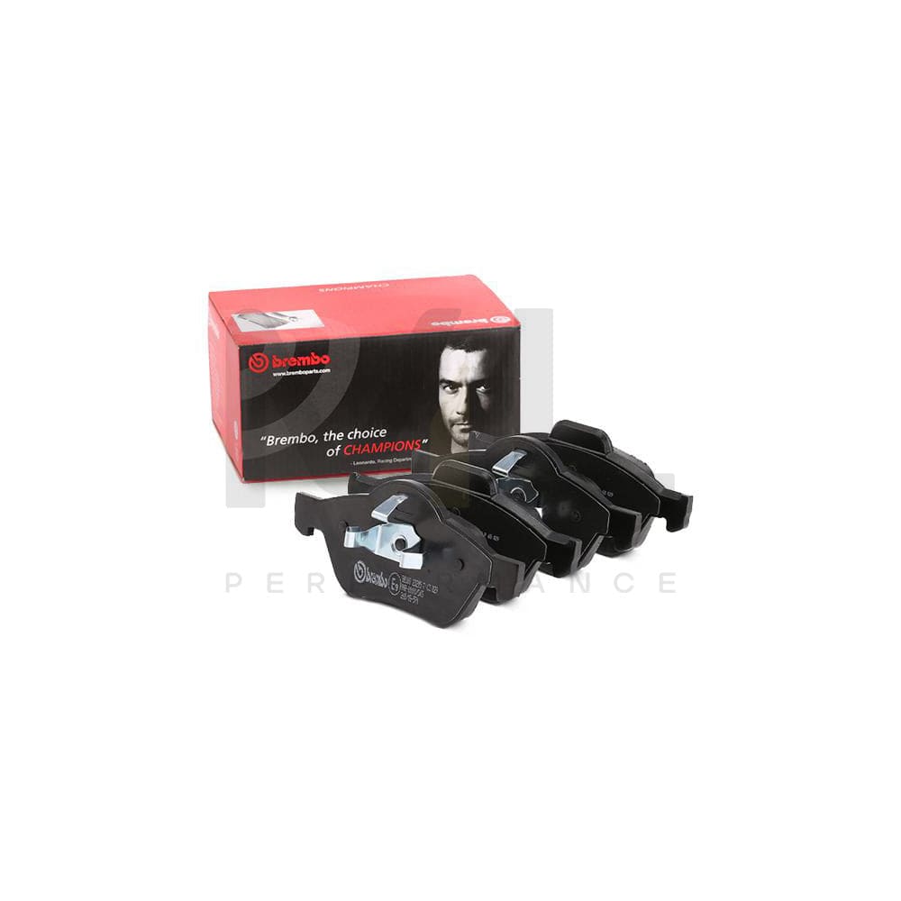 Brembo P 68 029 Brake Pad Set Excl. Wear Warning Contact, With Piston Clip | ML Performance Car Parts