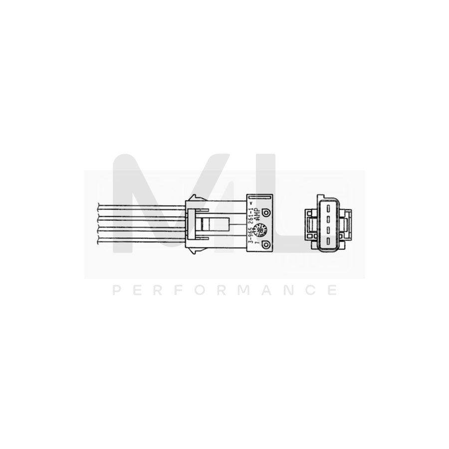 NTK Lambda Sensor / O2 Sensor (NGK 93099) - OZA833-EE1 | ML Car Parts UK | ML Performance