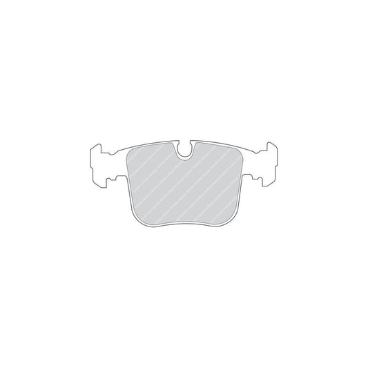 Ferodo Fsl1301 Brake Pad Set Fuse Technology Prepared For Wear Indicator